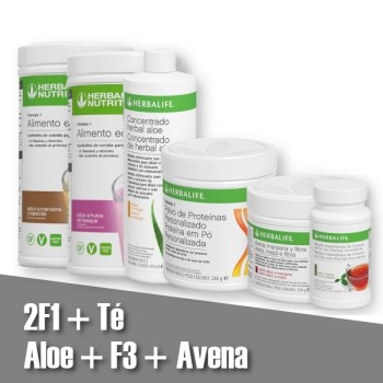 2 F1 | F3 | Té | Aloe vera | Avena