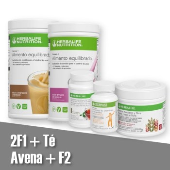 2 F1 | Té | Avena | Multivitamínico