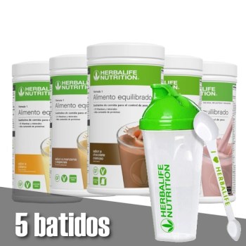 5 F1 + Accesorios Herbalife