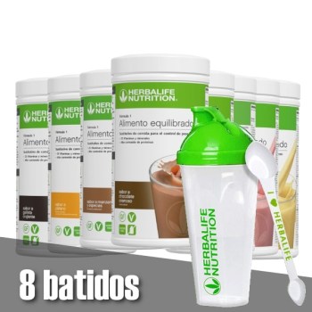 8 F1 + Accesorios Herbalife