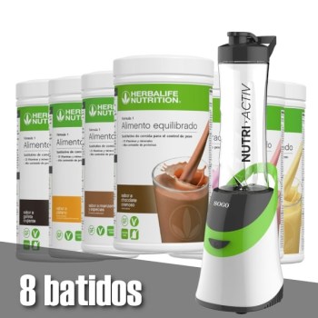 8 Fórmula 1 de Herbalife | Batidora con coctelera