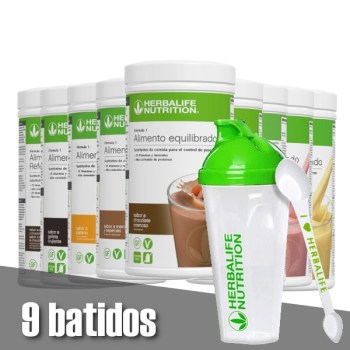 9 F1 + Accesorios Herbalife