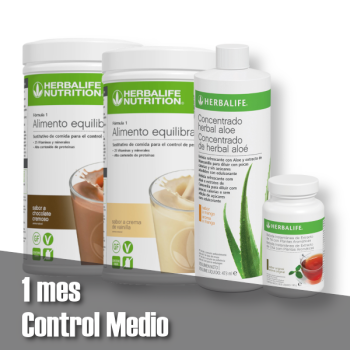 Pack medio control de peso Herbalife | 1 mes